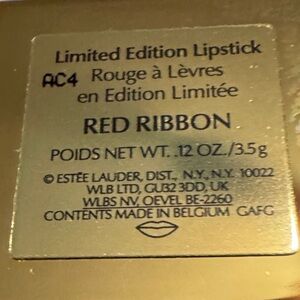 Estee Lauder Limited Edition Lipstick - Red Ribbon
